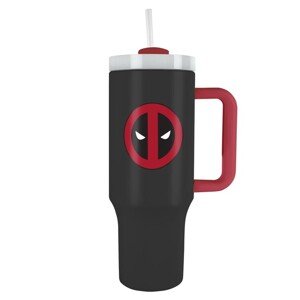 Cestovní hrnek Deadpool - Symbol, 1,182 l