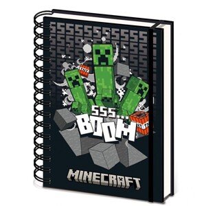 Zápisník Minecraft - Boom, A5