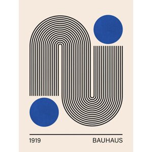 Ilustrace Bauhaus art 2, Vitor Costa, 30 × 40 cm