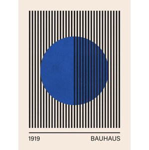 Ilustrace Bauhaus art 3, Vitor Costa, 30 × 40 cm