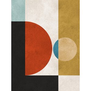 Ilustrace Geometric harmony 1, Vitor Costa, 30 × 40 cm