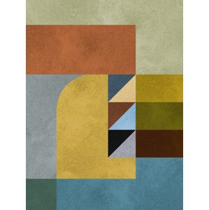 Ilustrace Geometric harmony 2, Vitor Costa, 30 × 40 cm