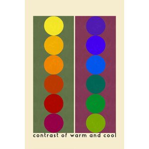 Ilustrace Contrast of dark and cool, Rosana Laiz Blursbyai, 26.7 × 40 cm