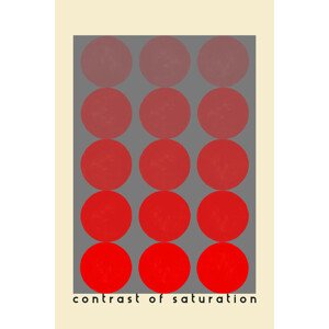Ilustrace Contrast of saturation, Rosana Laiz Blursbyai, 26.7 × 40 cm