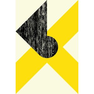 Ilustrace Geometric Shapes and Black Textured, Petr Strnad, 26.7 × 40 cm