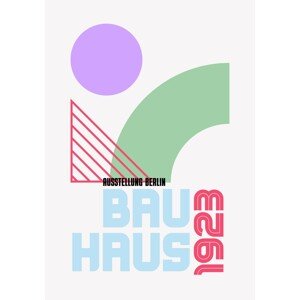 Ilustrace Bauhaus Geometry, Athene Fritsch, 26.7 × 40 cm