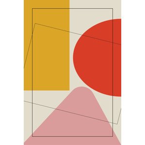 Ilustrace Four Triangles, Oju Design, 26.7 × 40 cm
