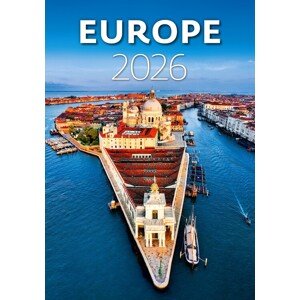 Kalendář 2026 Europe, 31,5 x 45 cm