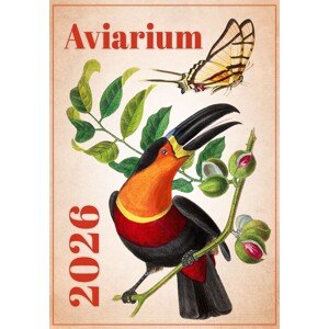 Kalendář 2026 Aviarium, 31,5 x 45 cm