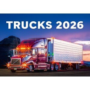 Kalendář 2026 Trucks, 45 x 31,5 cm