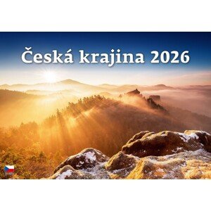 Kalendář 2026 Česká krajina, 45 x 31,5 cm