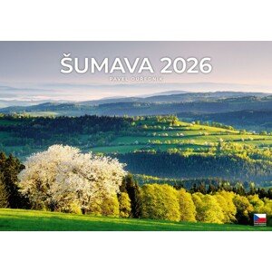 Kalendář 2026 Šumava, 45 x 31,5 cm