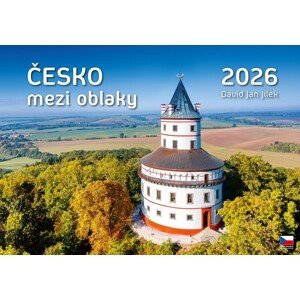 Kalendář 2026 Česko mezi oblaky, 45 x 31,5 cm