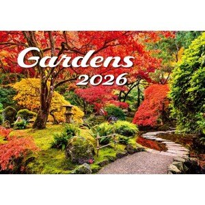 Kalendář 2026 Gardens, 45 x 31,5 cm