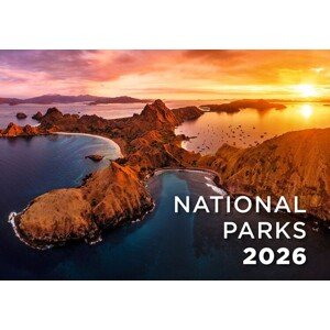 Kalendář 2026 National Parks, 45 x 31,5 cm