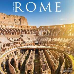Kalendář 2026 Rome, 30,5 x 30,5 (30,5 x 61) cm