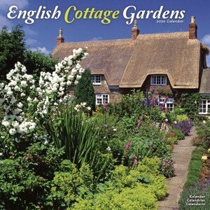 Kalendář 2026 English Gardens, 30,5 x 30,5 (30,5 x 61) cm