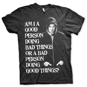Tričko Dexter - Bad Person Doing Good Things, L