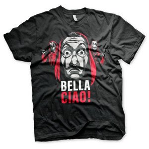 Tričko Money Heist  - Bella Ciao!, XL