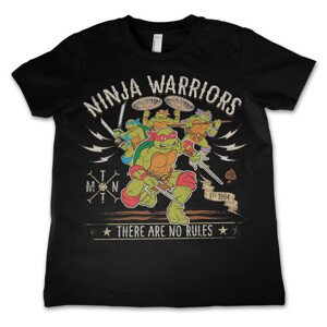 Tričko Ninja Turtles - No Rules, 4Y