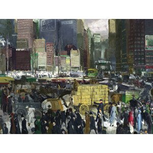 Obrazová reprodukce New York City, George Wesley Bellows, 40 × 30 cm