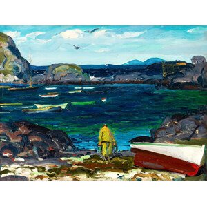 Obrazová reprodukce The Harbour, George Wesley Bellows, 40 × 30 cm