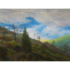 Obrazová reprodukce Sunburst in the Reisenbirge, Caspar David Friedrich, 40 × 30 cm