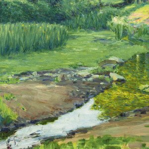 Obrazová reprodukce By The Stream, Max Kurzweil, 40 × 40 cm