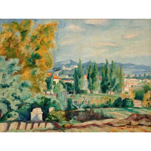 Obrazová reprodukce Saint-Tropez Autum Landscape, Henri Manguin, 40 × 30 cm